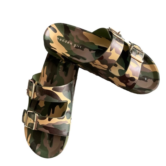 Madden Girl Shoes - Camouflage,  Madden Girl sandals Size 9 #1041